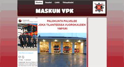 Desktop Screenshot of maskunvpk.net